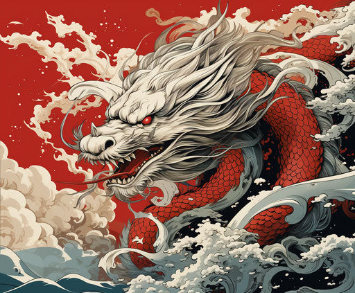 The dragon tattoo is a beautiful piece of art