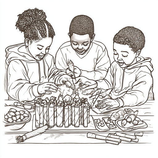 Discover Kwanzaa Coloring Pages - Creative Fun Awaits