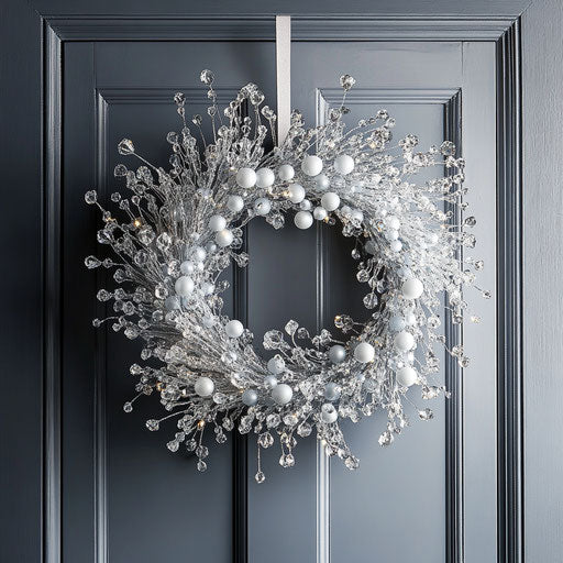 Sophisticated Christmas Wreath Christmas Illustration