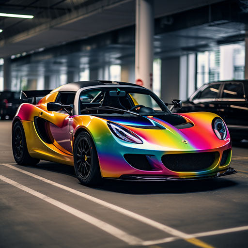 Lotus Elise classic Rainbow colors
