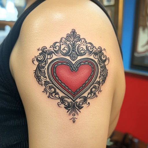 Mom Heart Tattoo Tattoo Master Kit