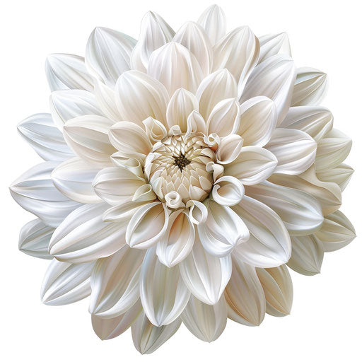 Realistic mom clipart on a flat and white background