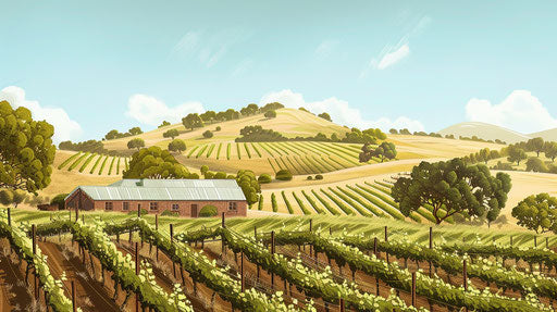 Realistic drawing as a stage background of an animated video