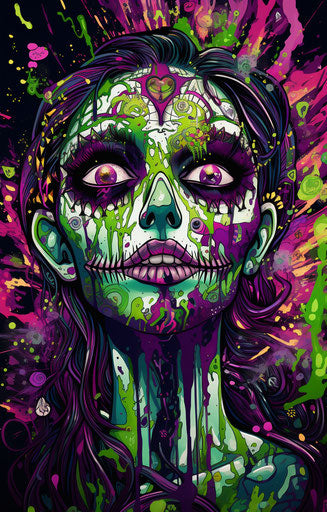 Echoes of the Departed: Expressive Kaleidoscope in Manga Style