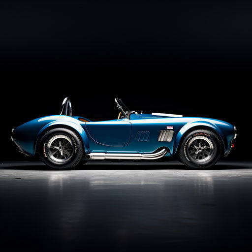 Shelby Cobra AC sports car side view