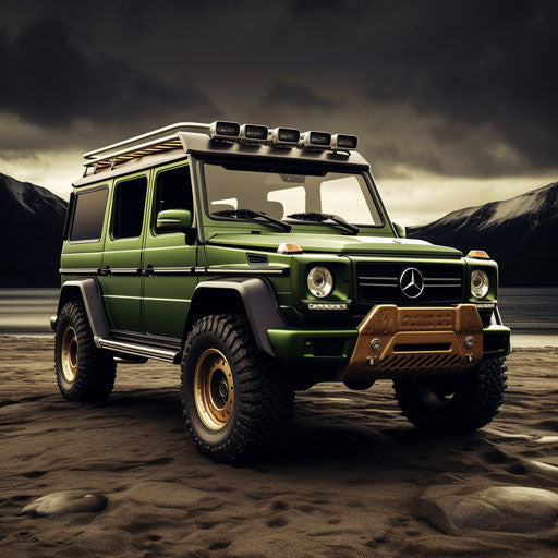 Classic Retro-Mod Mercedes Benz G Wagons