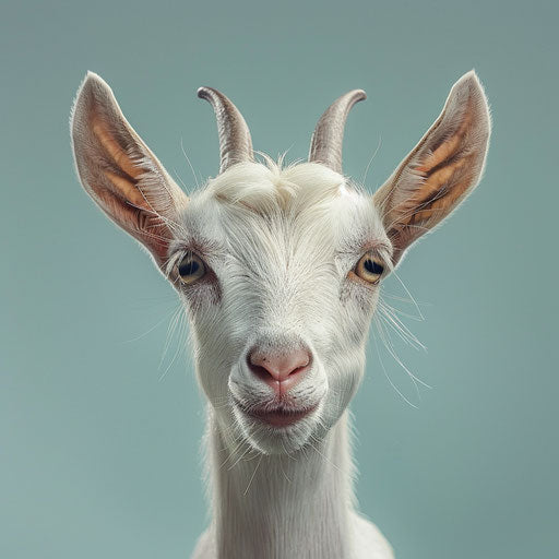 Farm animals with playful expressions