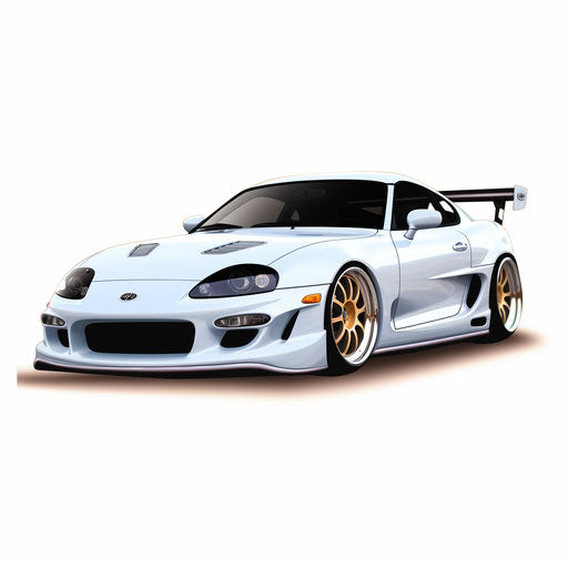 Mark 4 supra White background