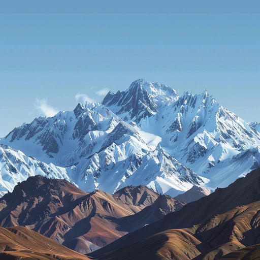 Andes mountain range, realistic, horizontal image