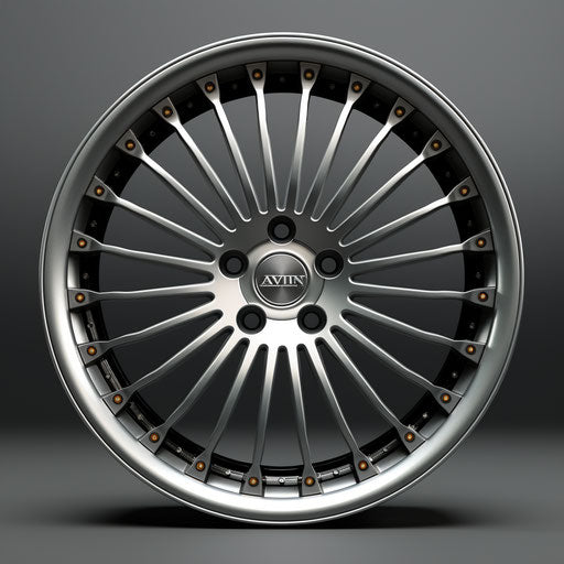 Modern alloy rims for Aston Martin DV5
