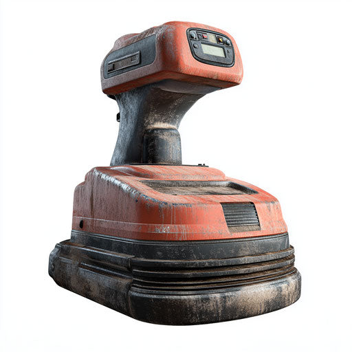 Realistic illustration of a sander, high resolution, isolated