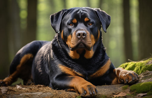 Rottweiler Dogs: Speckled Colors, Distinctive Face