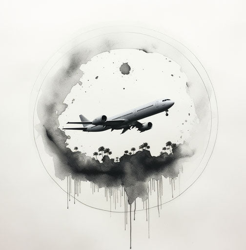 Travel for peace with the art of yo-yo in minimalist ink wash