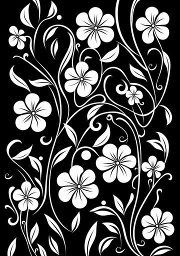 Vine Clipart in Imressive Style Artwork: HD Vector & 4K