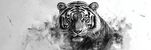 Very simple tiger coloring book page 3:1
