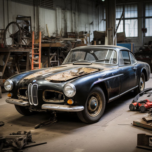 Classic BMW car restoration