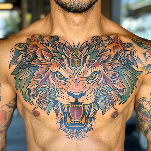 Illuminated Chest Piece Tattoo Tattoo Kit