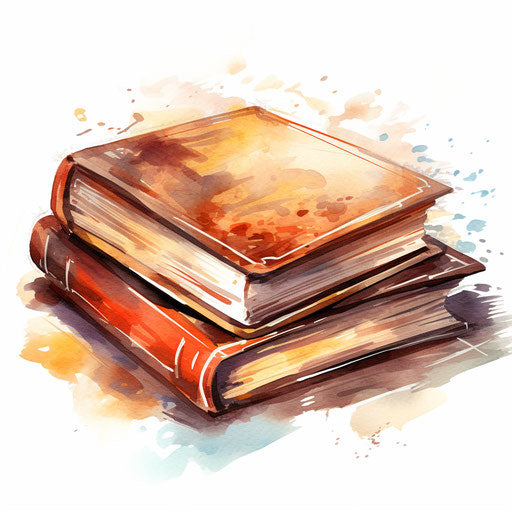 Book illustration in the style of oil painting