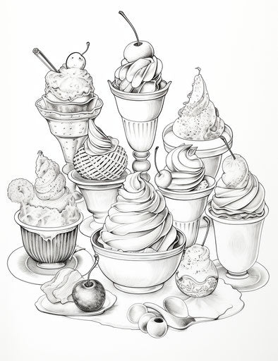 Cute and dreamy snow scenes