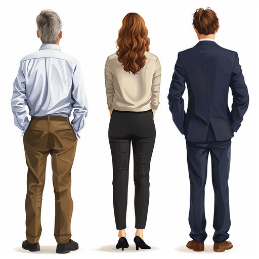 Respect clipart in a photo realistic style against a flat and white background, detailed textures and high contrast