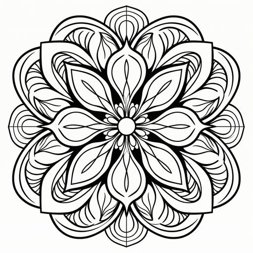 Free printable mandala coloring pages, captivating