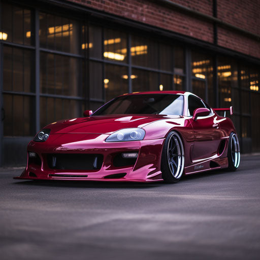 Mark 4 Supra Bright cherry red