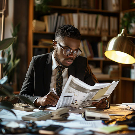 Bustling payday at a busy company