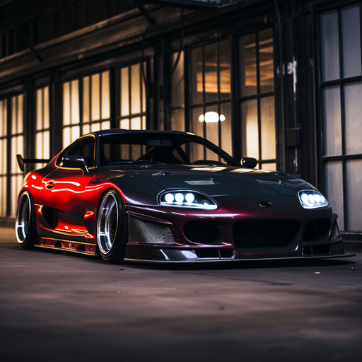 Classic optical tuning Toyota Supra