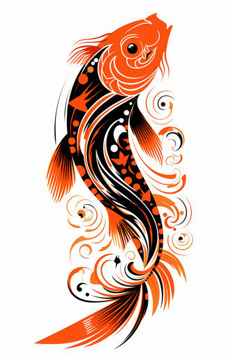 Premium Koi Fish Tattoo Files