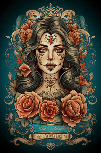 Traditional Mexican tattoo: retribution against US evil