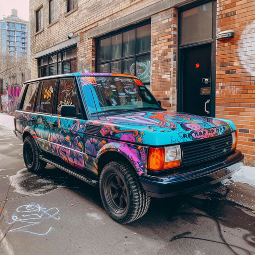 1995 Range Rover: Garage Decor Gem