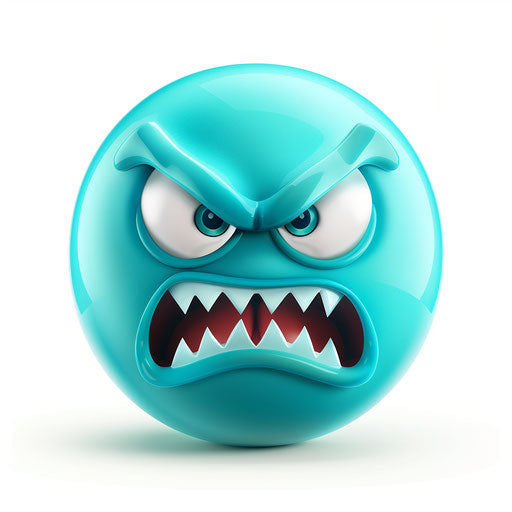 Professional Blue Emoji for Business