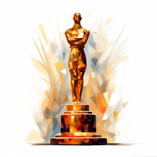 Award illustration in the style of oil painting