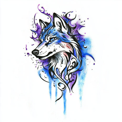 Alpha Tattoo Tattoo Vector Art