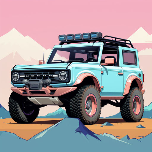 Bronco Sport classic Pastel colors