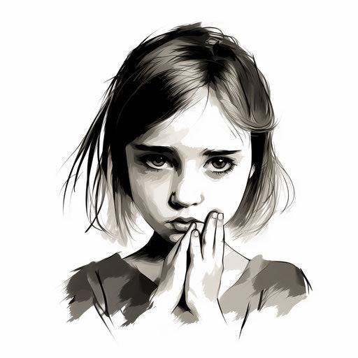 Sorry clipart in the style of Chiaroscuro Art