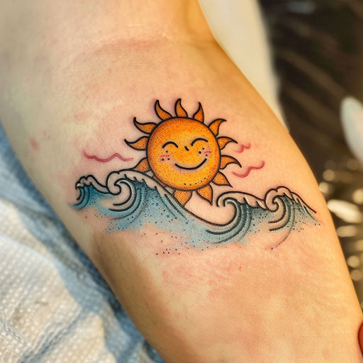 Illuminated Sunset Tattoo Kit