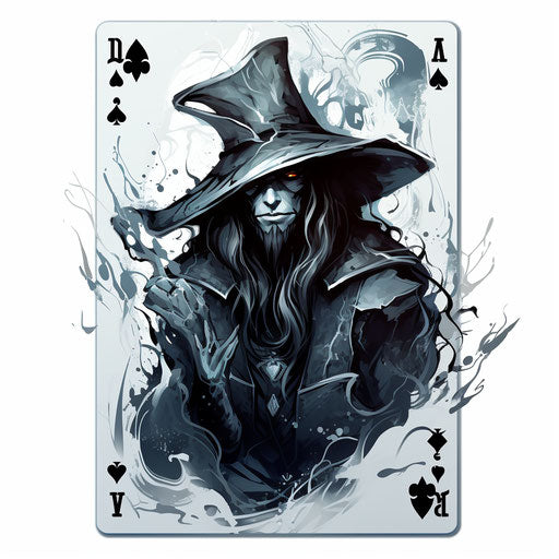 Illustration in the style of Chiaroscuro Art, on white background