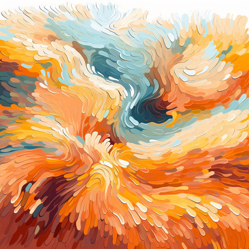 Carpet clipart in the style of Impressionistic Art