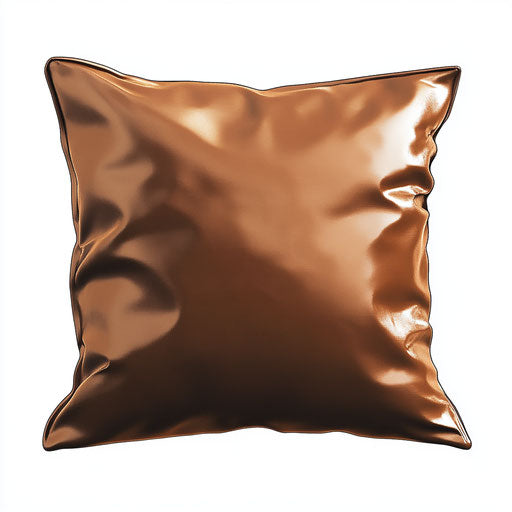 Realistic depiction of a cushion pillow, high-res, isolated