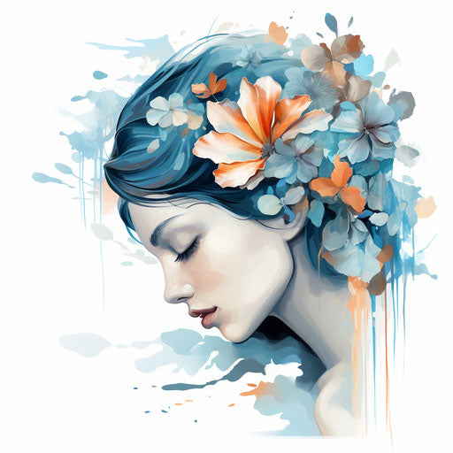 Remember clipart in the style of Oil painting