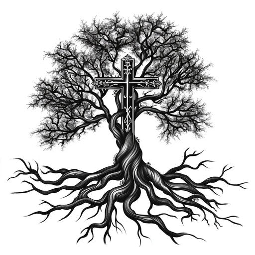 Strength cross merging with tree of life