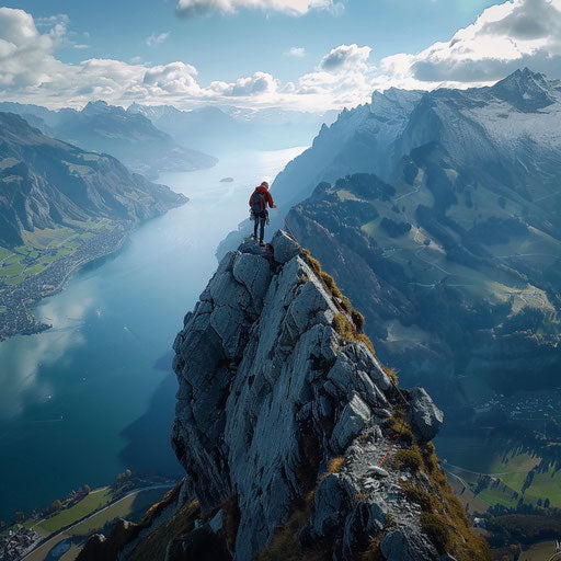 The epic climb of Mount Rigi