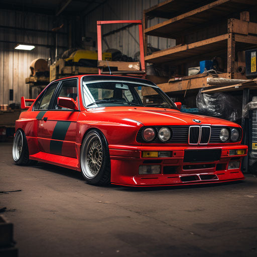 Classic restoration of the BMW M3