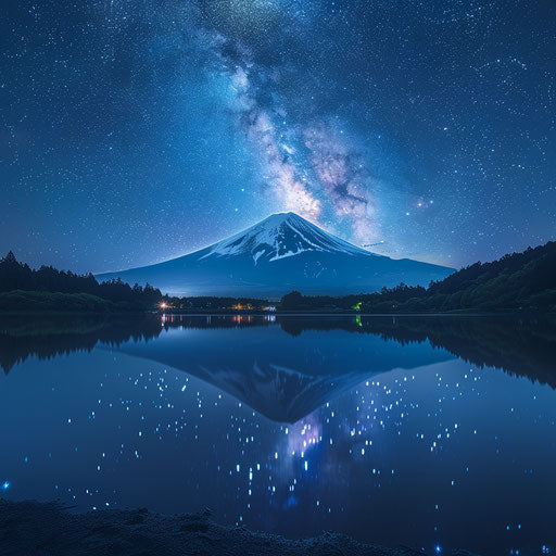 Mt. Fuji at night taken by a top photographer 4k
