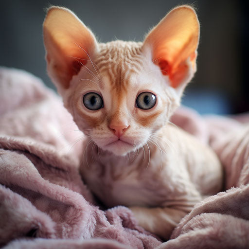 Devon rex kitten