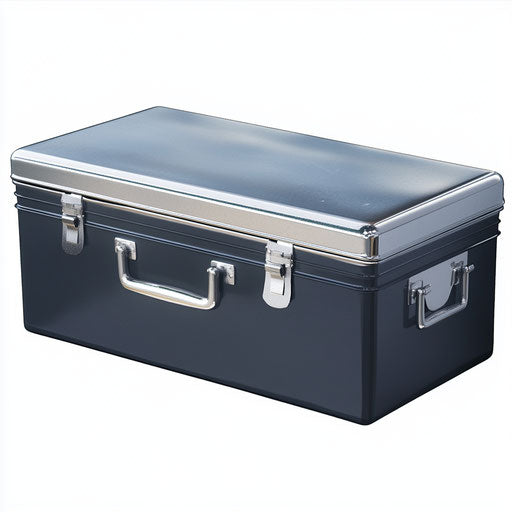 Realistic illustration of a tool box, high resolution, isolated
