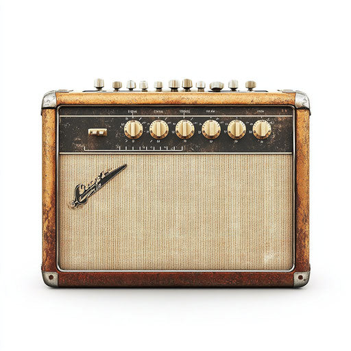 Realistic clipart of a guitar amp