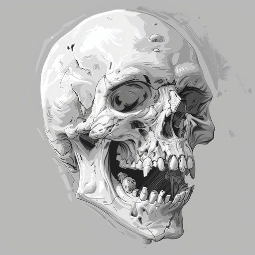 Trendy Skull Emoji Collections for Apparel and Merch