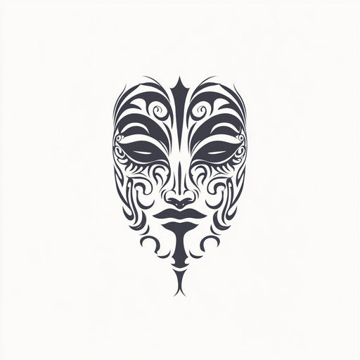 Maori Face Tattoo Master Tattoo Designs